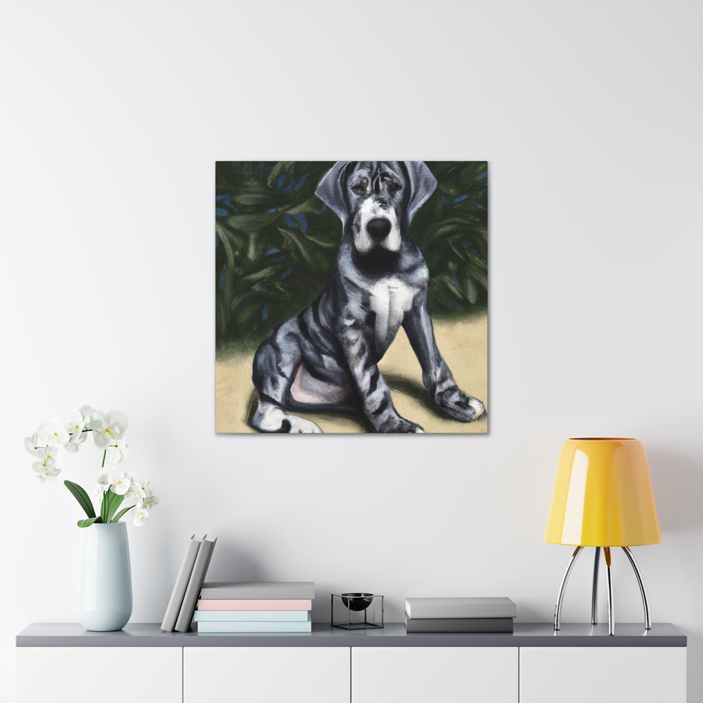 Dame Agneta de Valois - Great Dane - Canvas