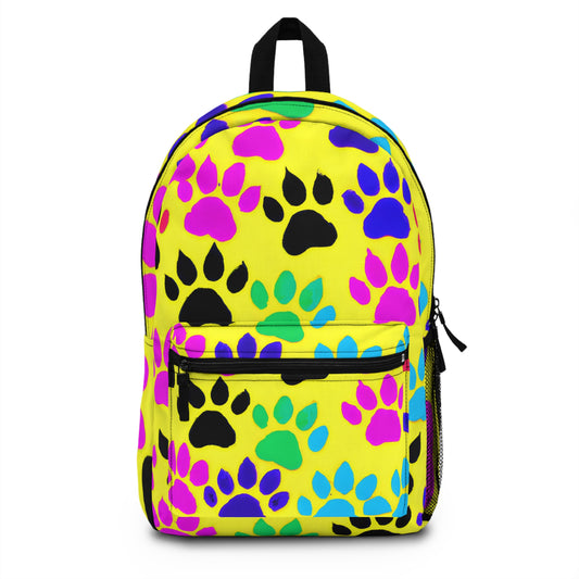Monsieur Flairseur - Paw Print - Backpack