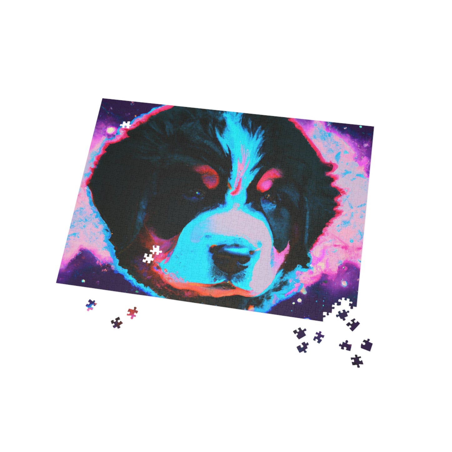 Crowned Princess Sofia of Zurich. - Bernese Mountain Dog - Puzzle