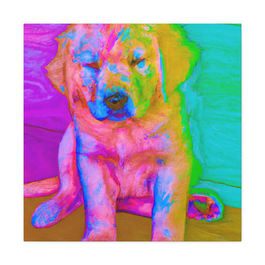 Fontenelle Royalpainter - Golden Retriever Puppy - Canvas