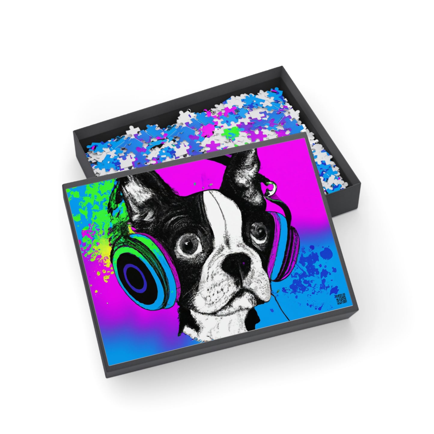 Countess Elisabeth de Rossignol - Boston Terrier - Puzzle