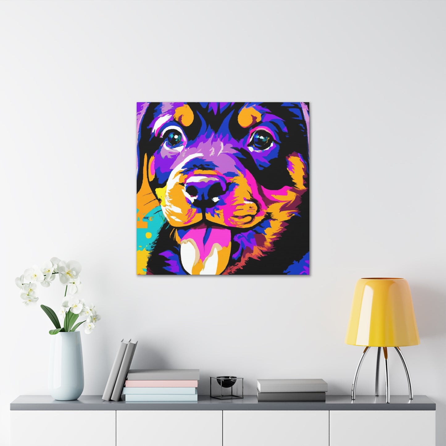 Friedrich von Freyenbeck - Rottweiler - Canvas