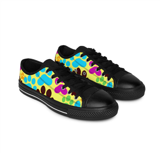 Josette Chaussure - Paw Print - Low-Top