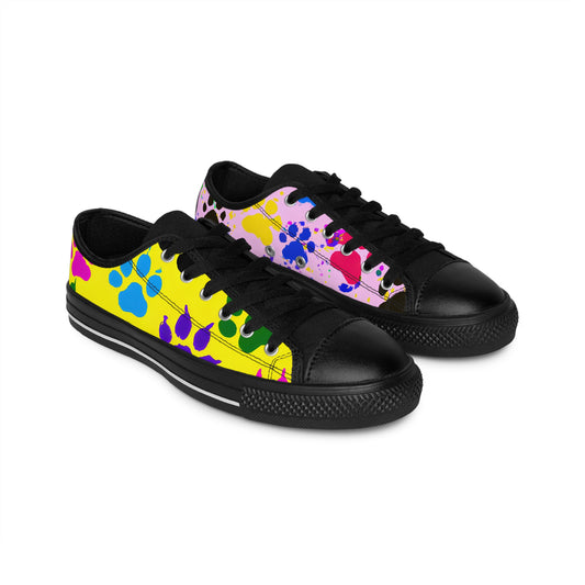 Christophelle Dubroieux - Paw Print - Low-Top