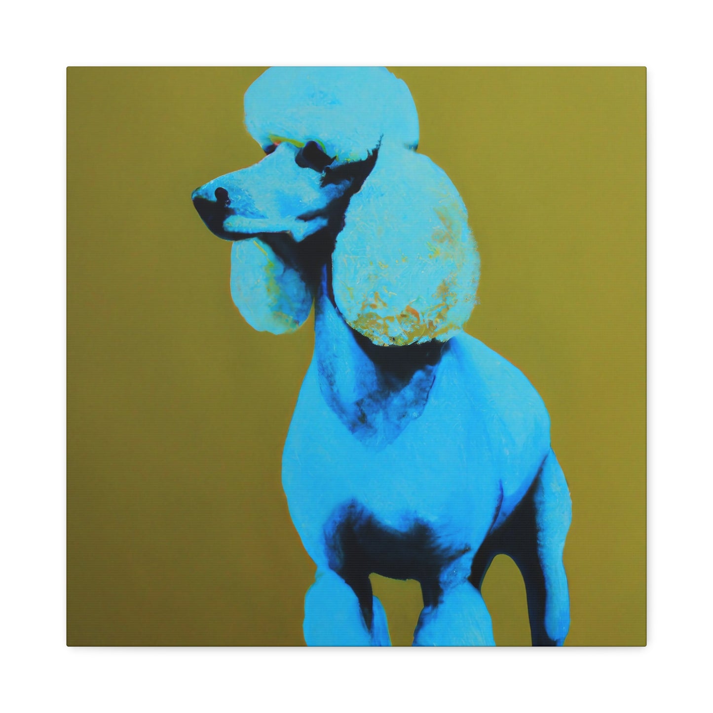 Rikart the Magnificent - Poodle - Canvas