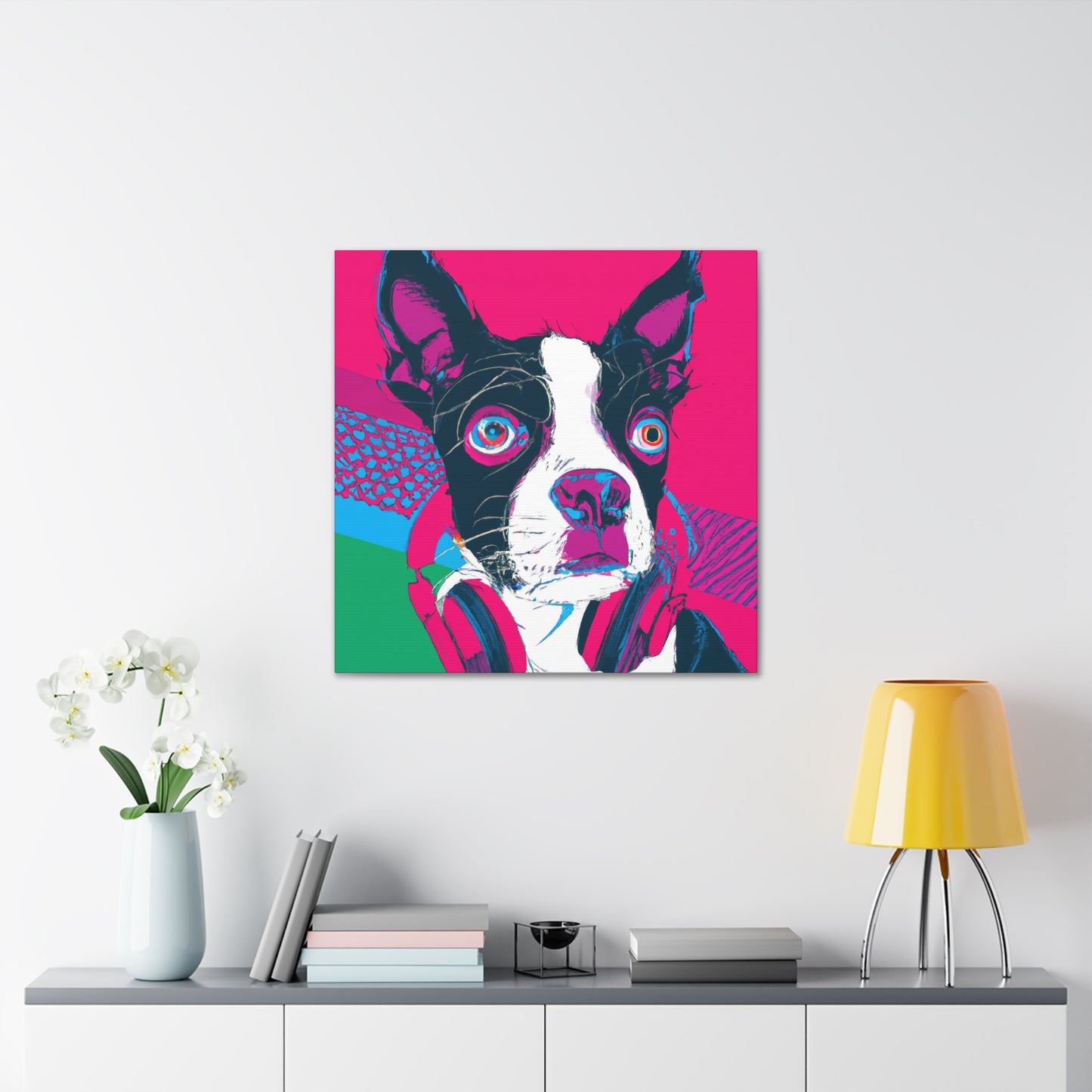Victorius St.Johnstone - Boston Terrier - Canvas