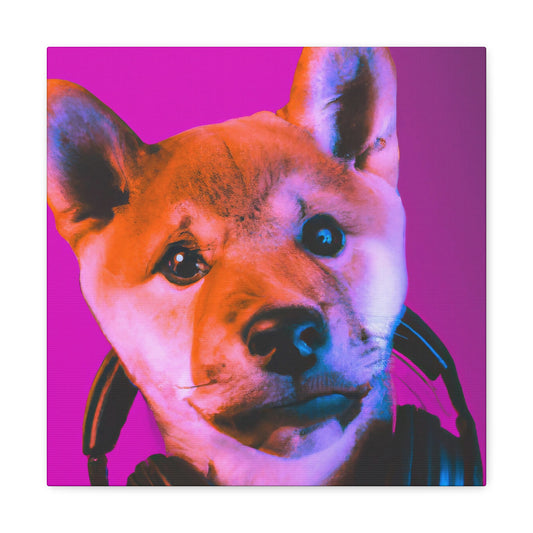 Kimou Tsuruko - Shiba Inu - Canvas
