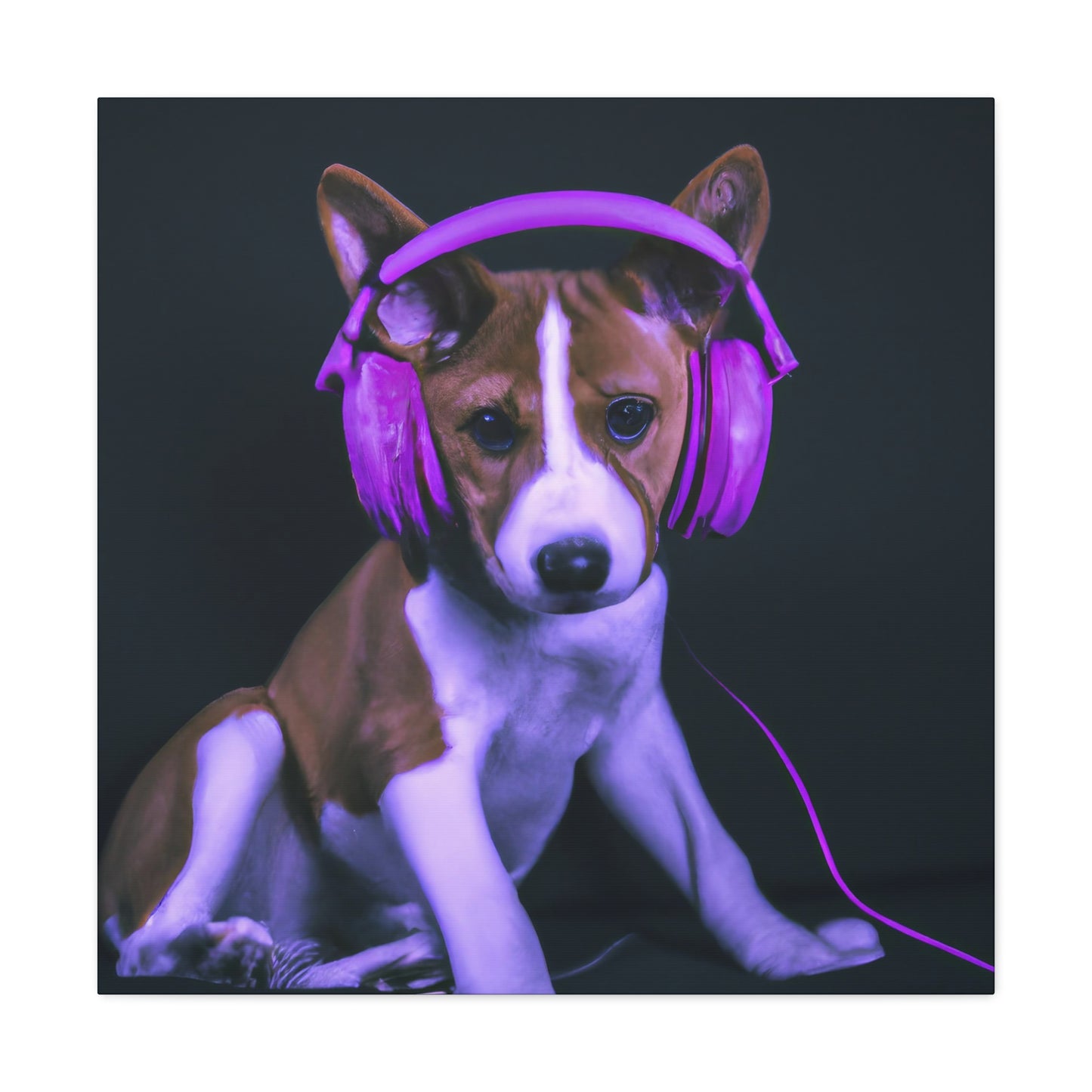 Shuenlana Mahkdoon - Basenji - Canvas