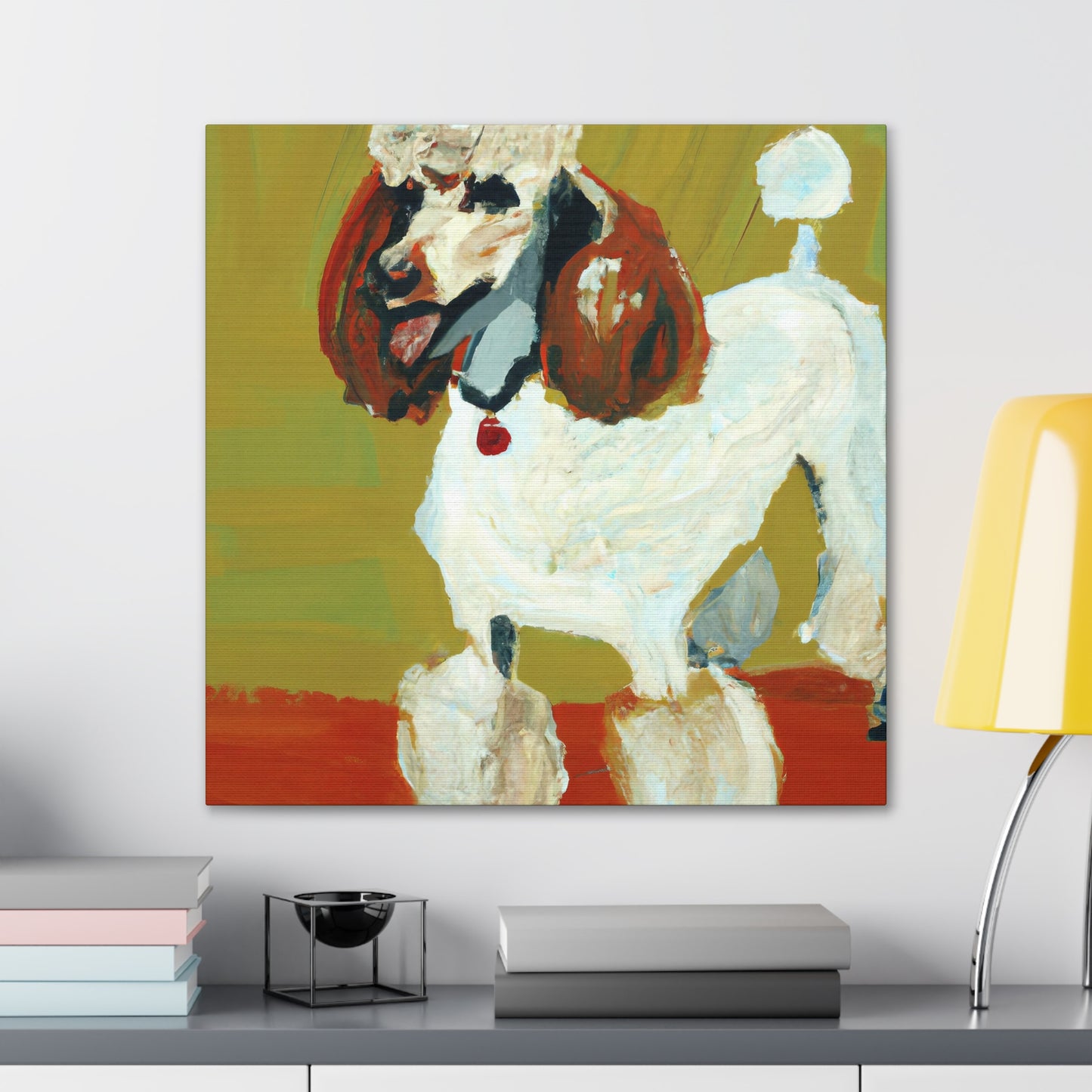 Gwendolyn de Amberley - Poodle - Canvas