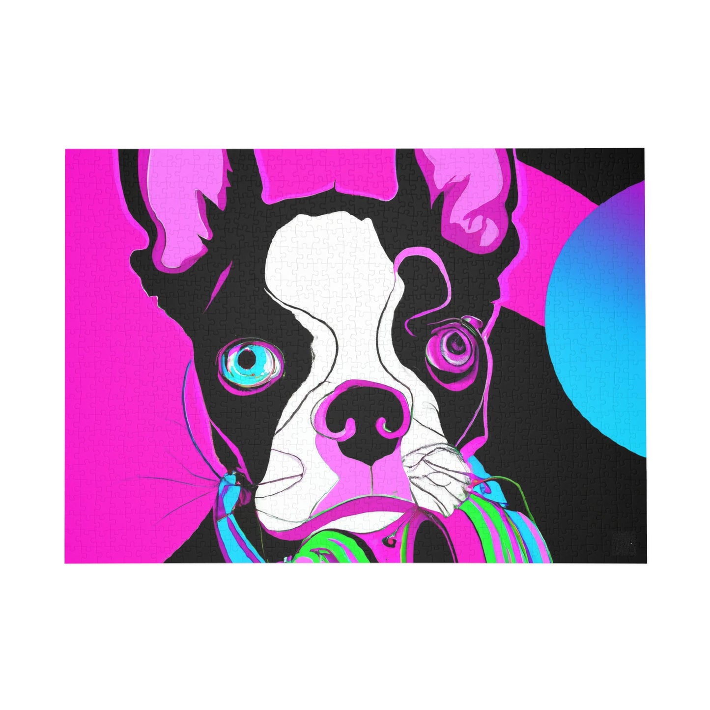 Oscar of the Bay (Oscar Bay) - Boston Terrier - Puzzle