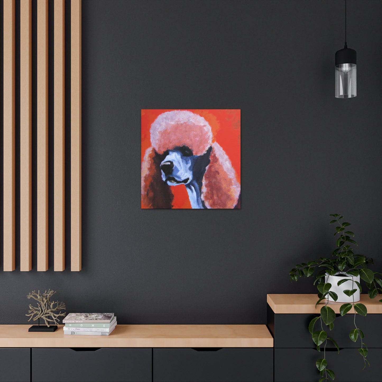 Dukeareon de Louransaira - Poodle - Canvas