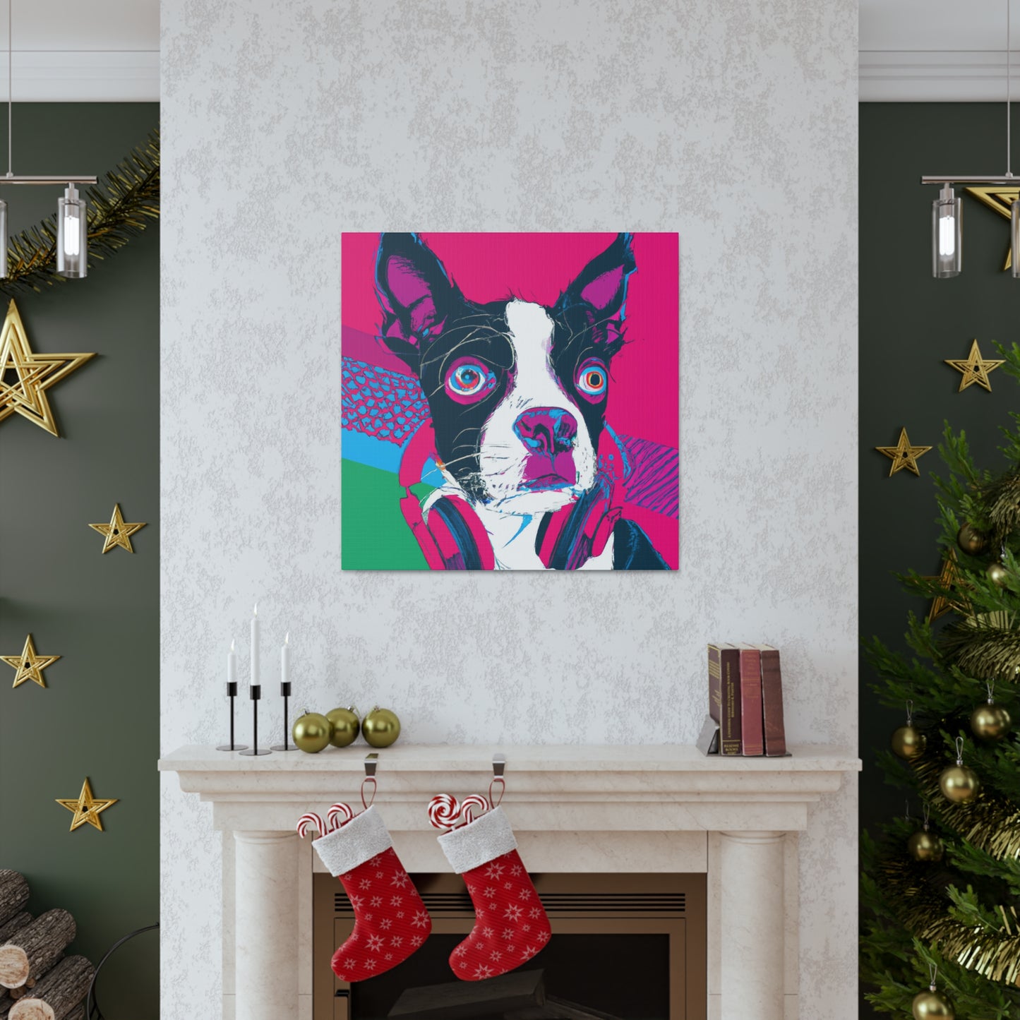 Victorius St.Johnstone - Boston Terrier - Canvas