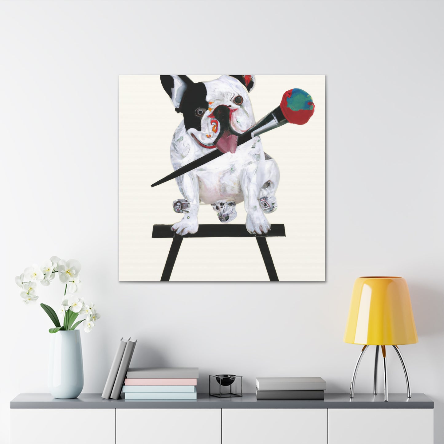 Adalarda Leybolden (French Bulldog) - Canvas