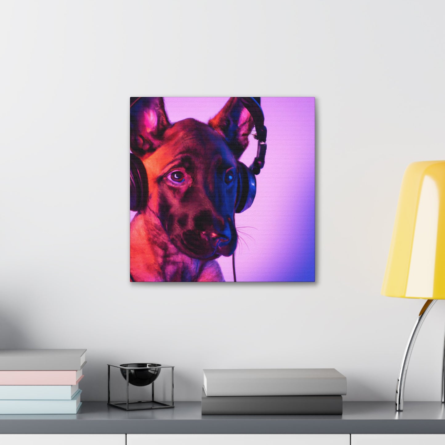 Countess Thalia of Flanders - Belgian Malinois - Canvas