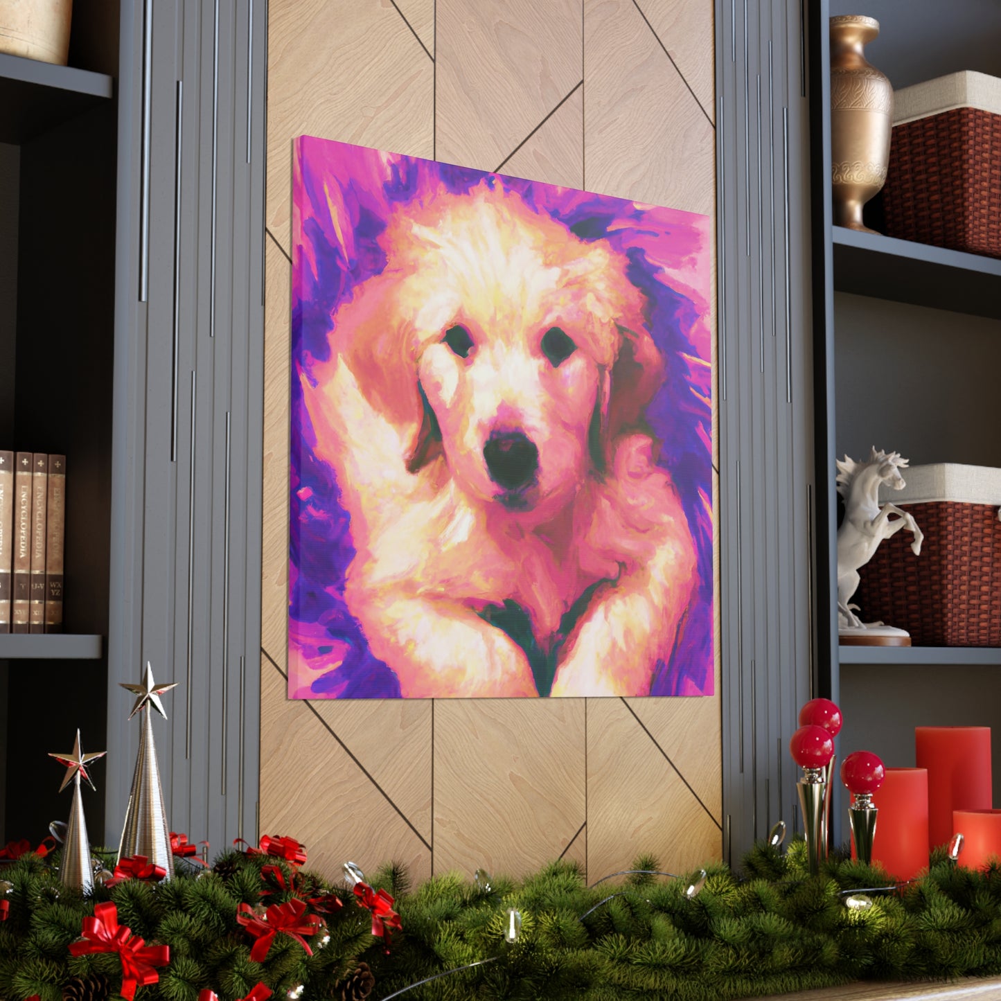 Earlene of Verdume - Golden Retriever Puppy - Canvas