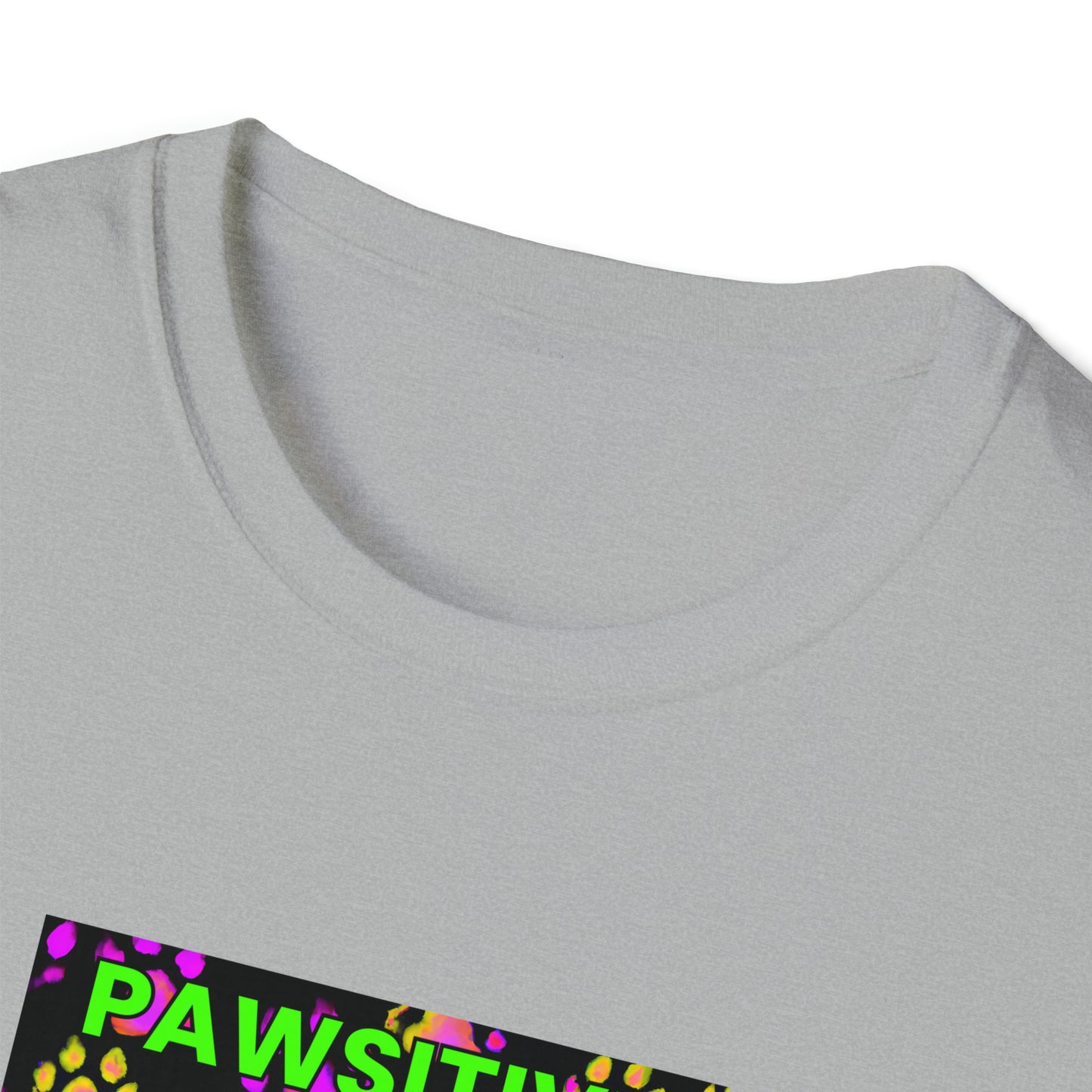 Optimistic Ollie - "Pawsitive Vibes Only" Unisex Tee