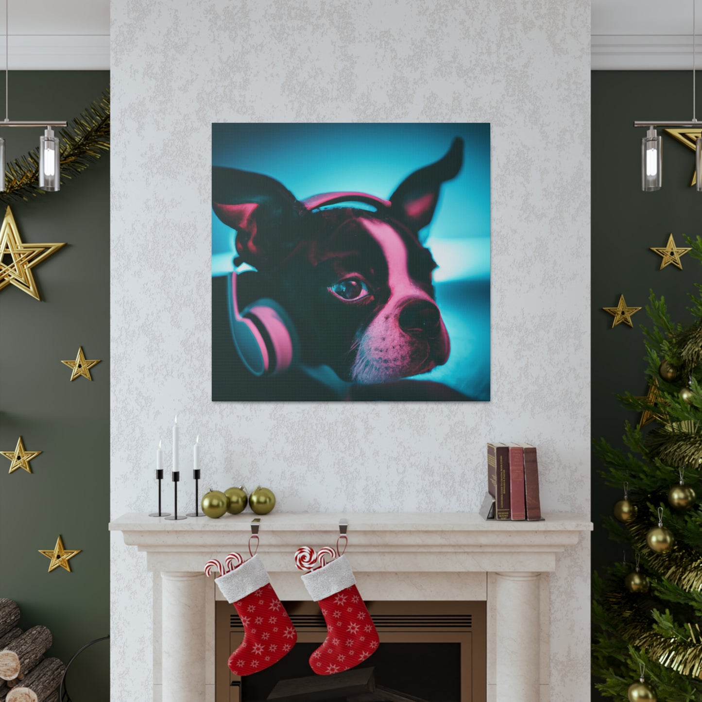 Ariston Cortez-Lancaster - Boston Terrier - Canvas