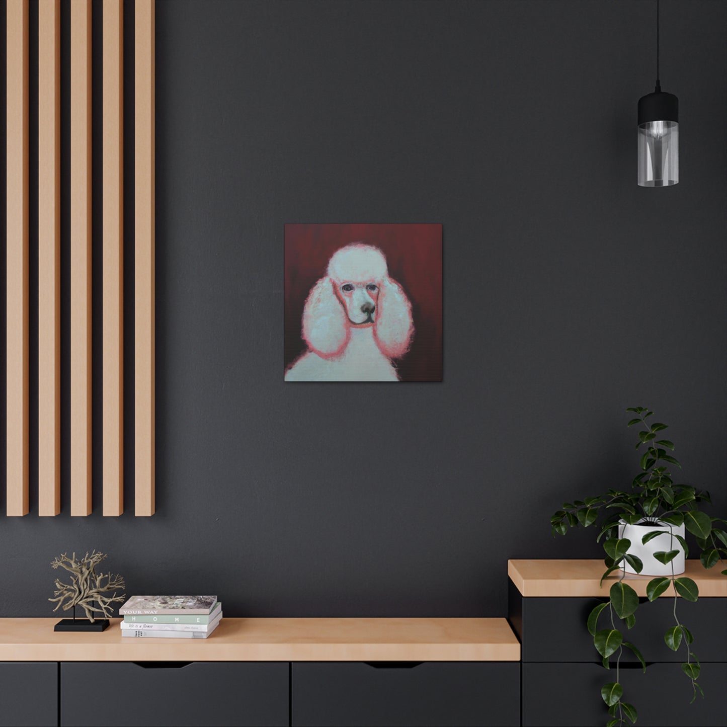 Lady Fedia of Rouen. - Poodle - Canvas