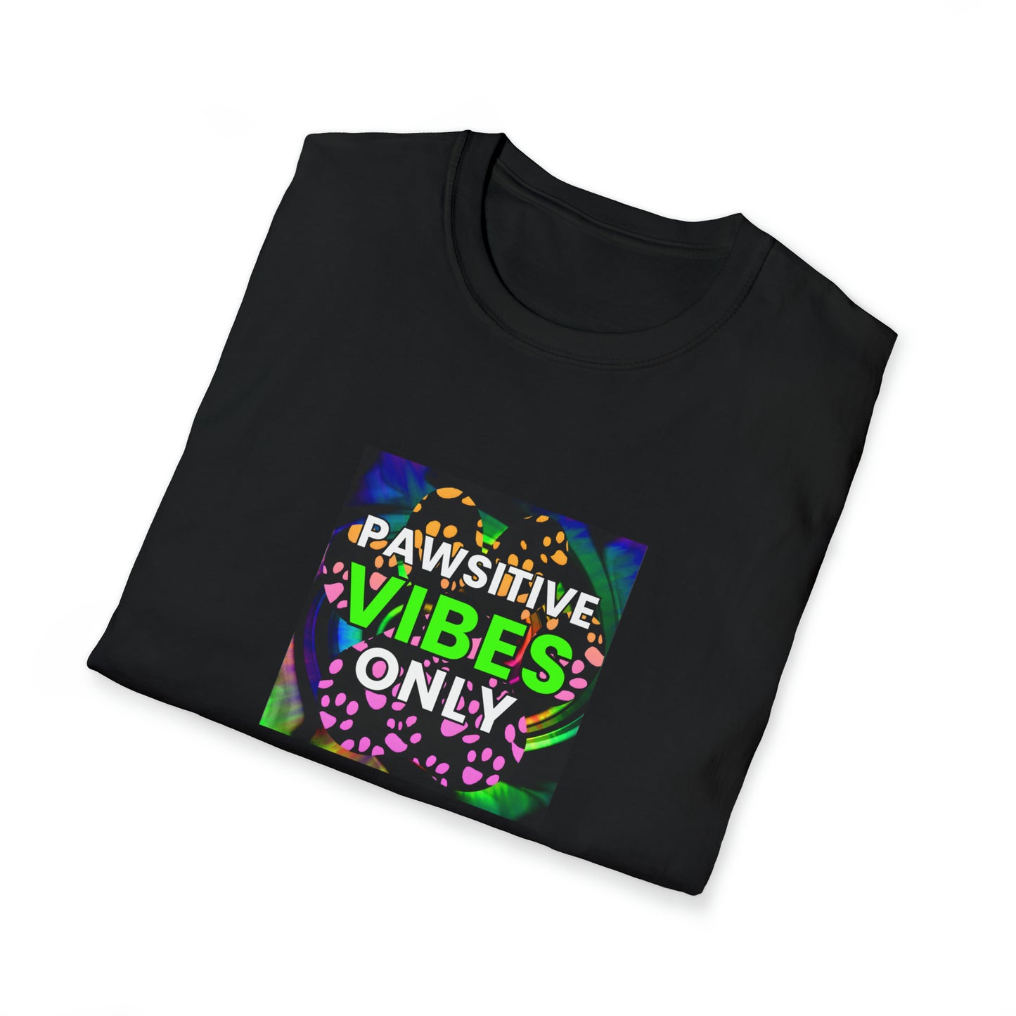 Happiness Hawk - "Pawsitive Vibes Only" Unisex Tee