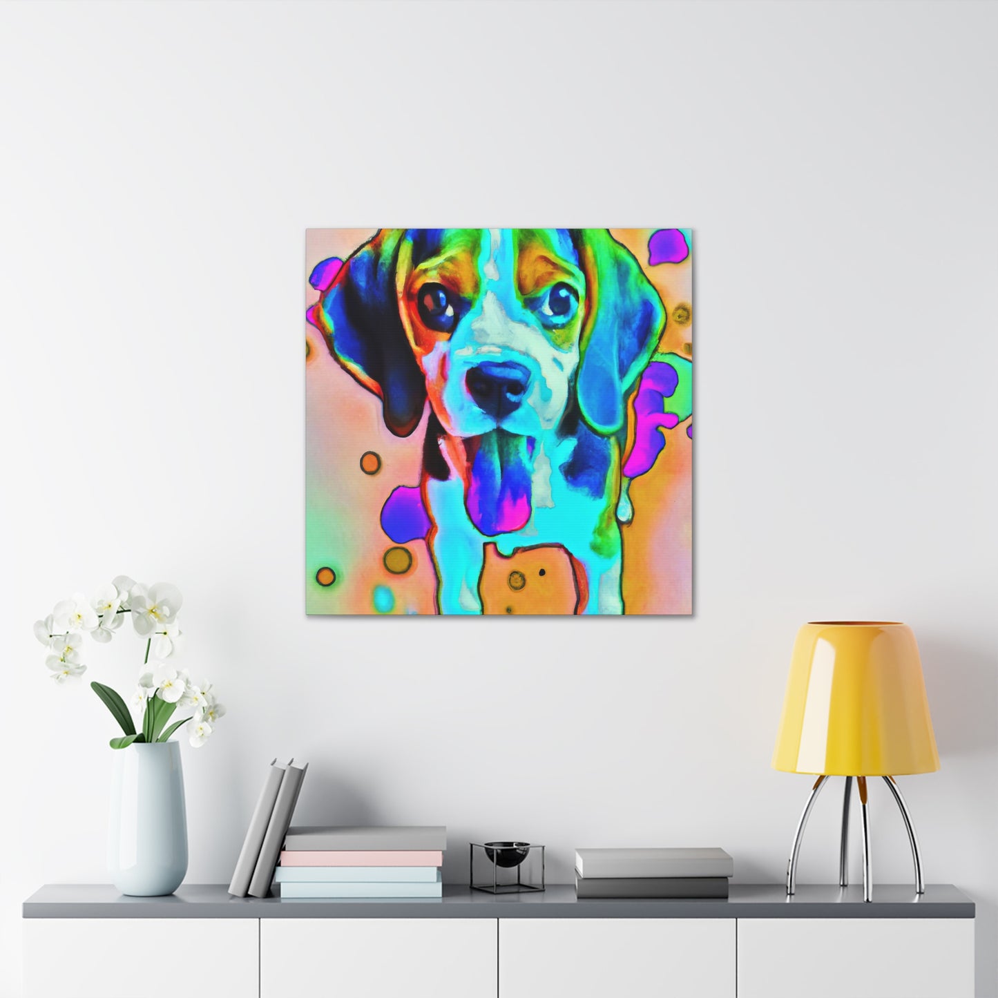 Duke Adelaide of the Flemish - Beagle Puppy - Canvas