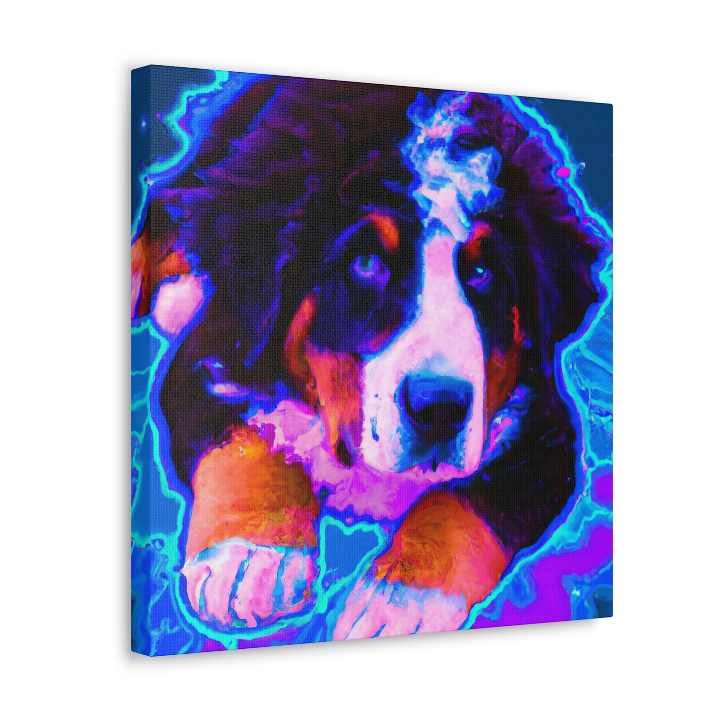 Countess Adelina von Stauffenberg - Bernese Mountain Dog - Canvas