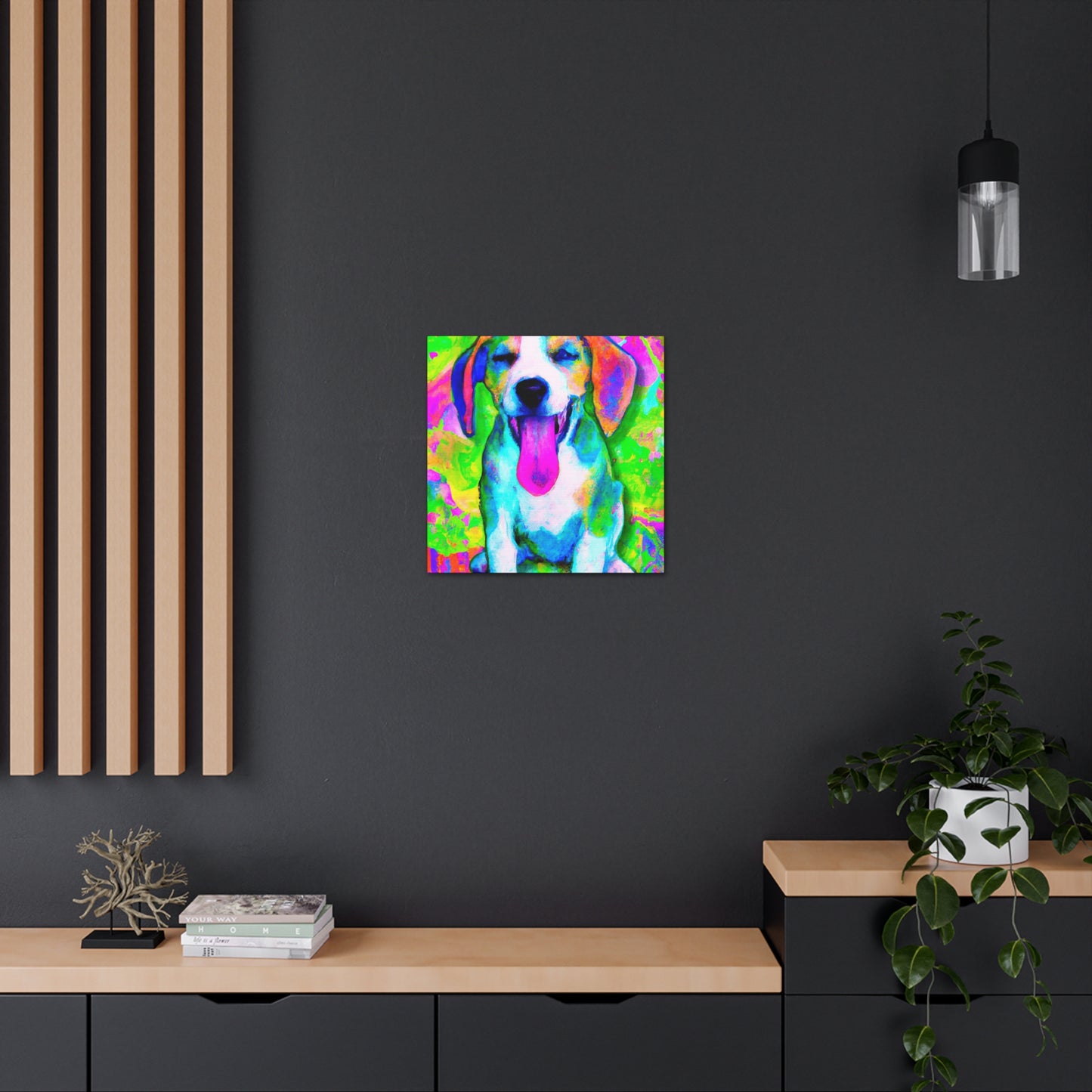 Eldrid de'Medici - Beagle Puppy - Canvas