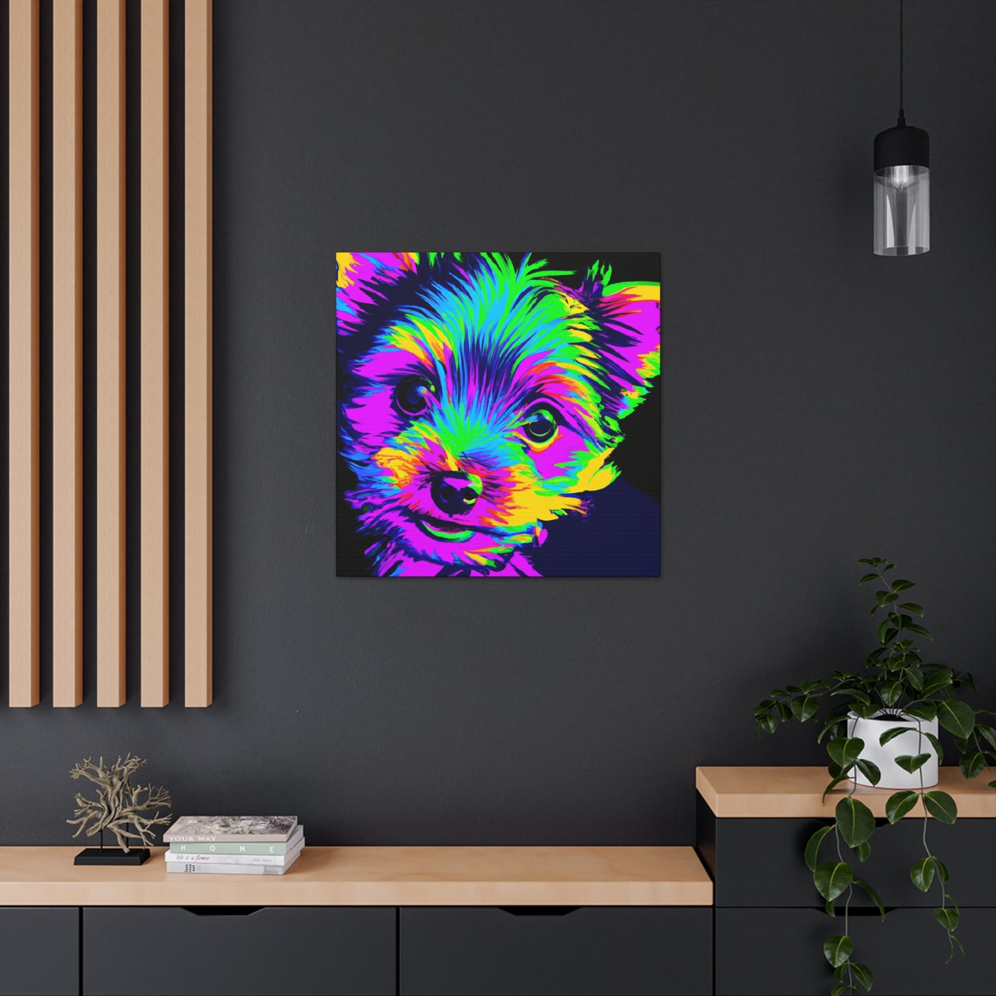 Siranthe Aurora Von Rothwein - Yorkie Puppy - Canvas