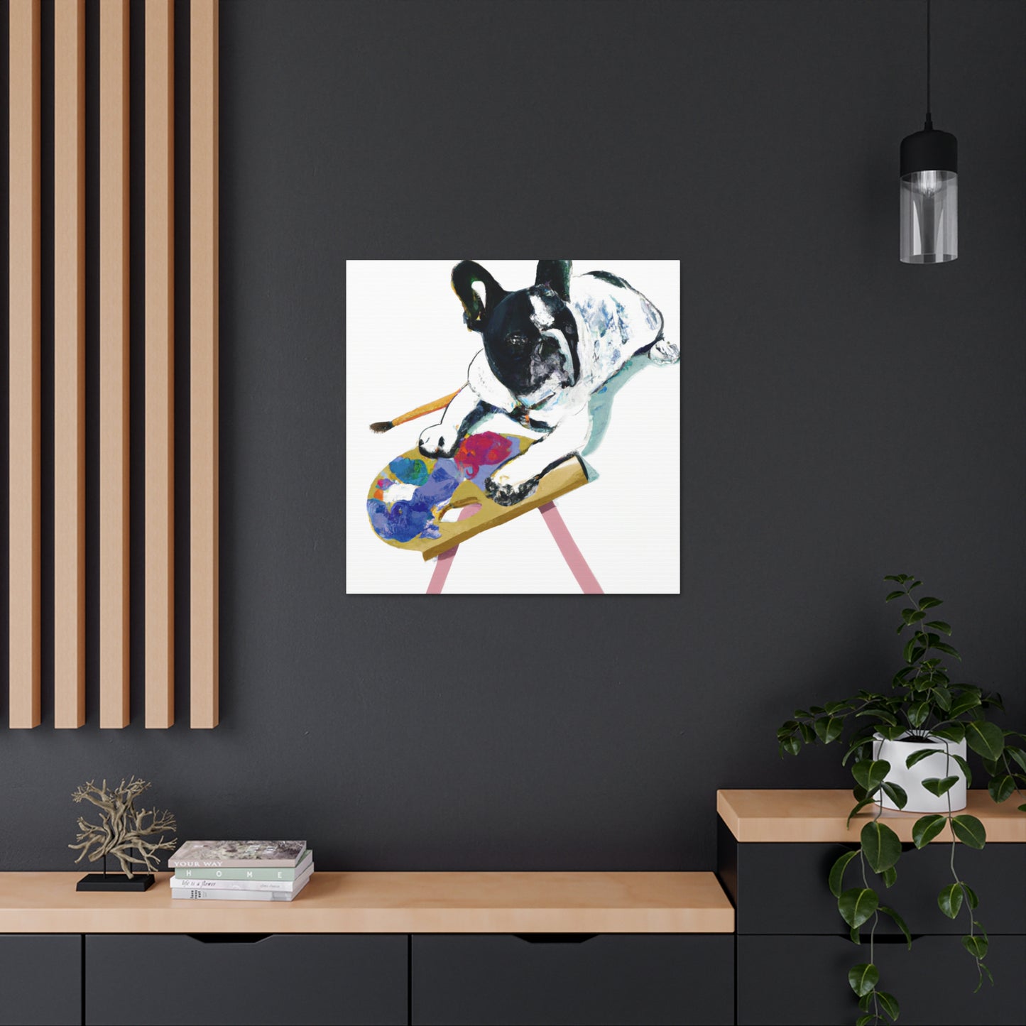 Princess Rosabelle Devereaux (French Bulldog) - Canvas