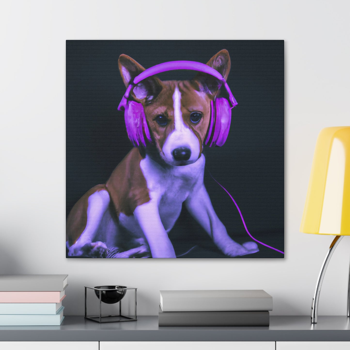 Shuenlana Mahkdoon - Basenji - Canvas