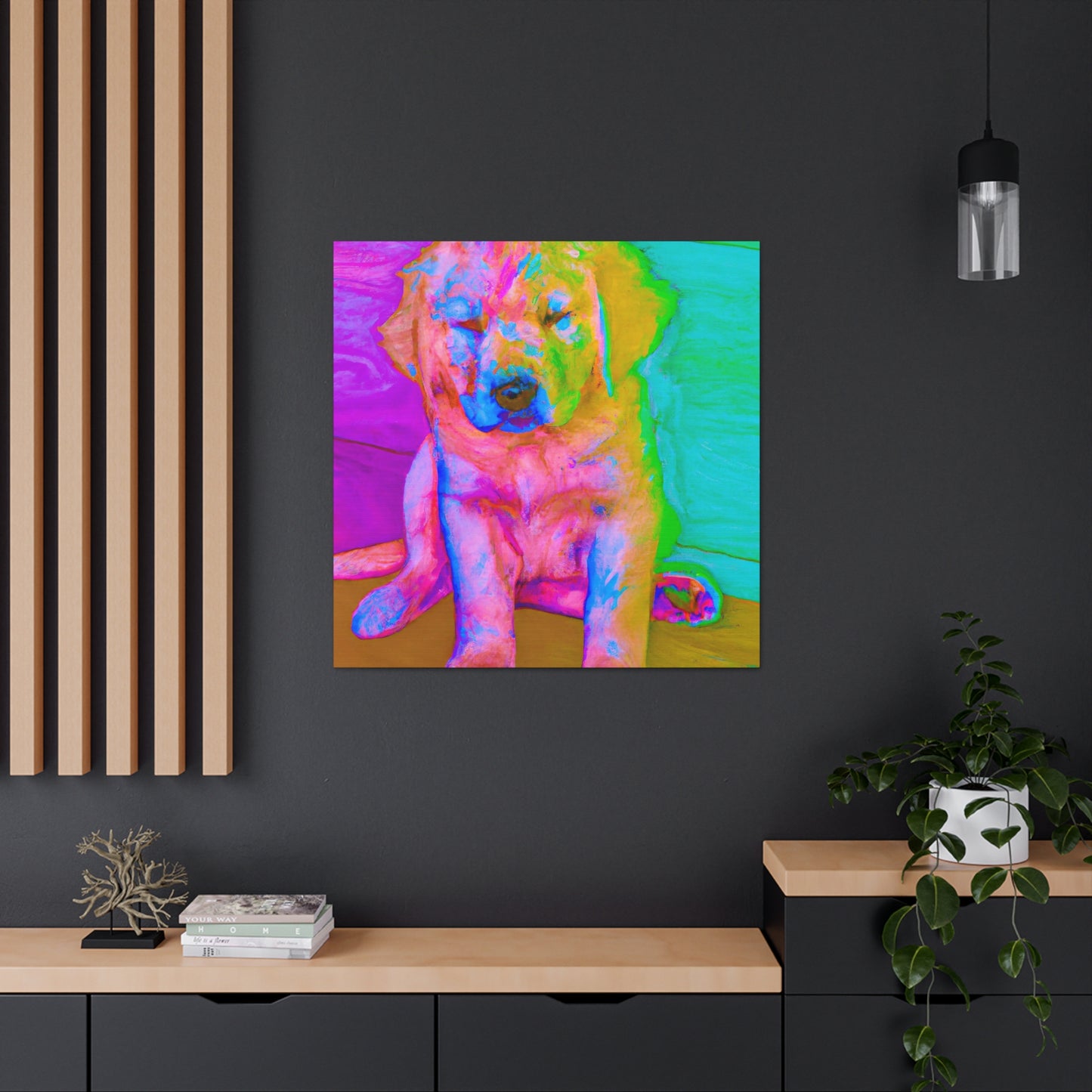 Fontenelle Royalpainter - Golden Retriever Puppy - Canvas