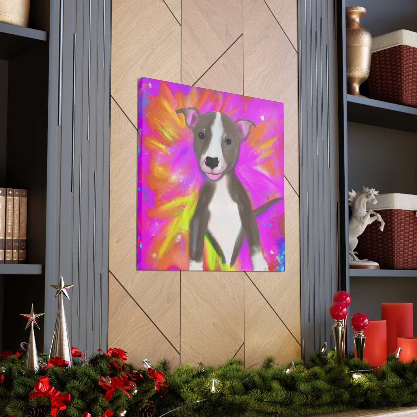 Artemisaristea Royaltea - Pitbull Puppy - Canvas