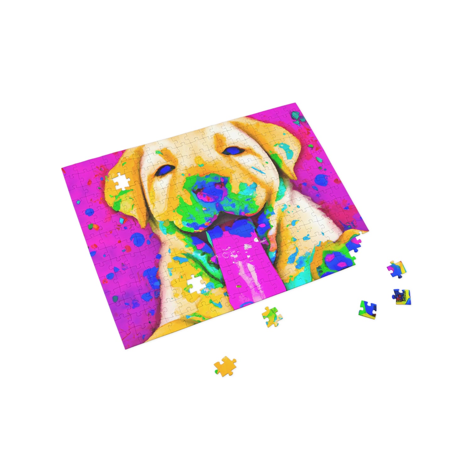 Jacques Enigmeaux - Labrador Retriever Puppy - Puzzle