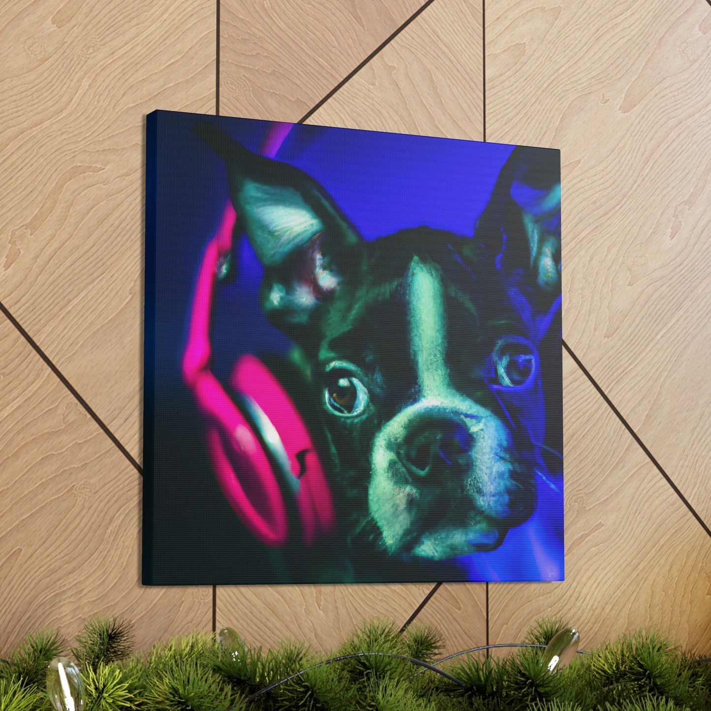 Countess Lorelai Augusta of Boston - Boston Terrier - Canvas