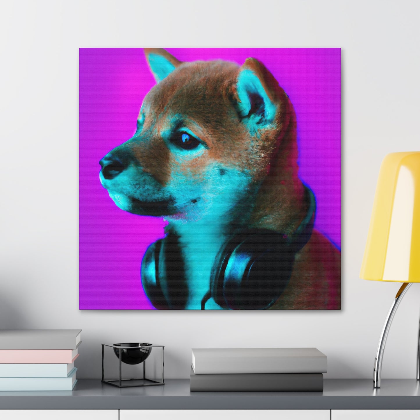 Guma Jukkuen - Shiba Inu - Canvas