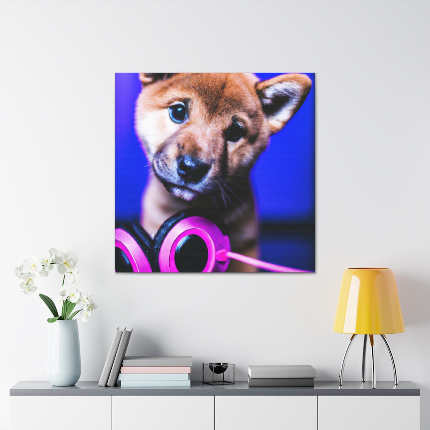 Wu Fei-Ling - Shiba Inu - Canvas