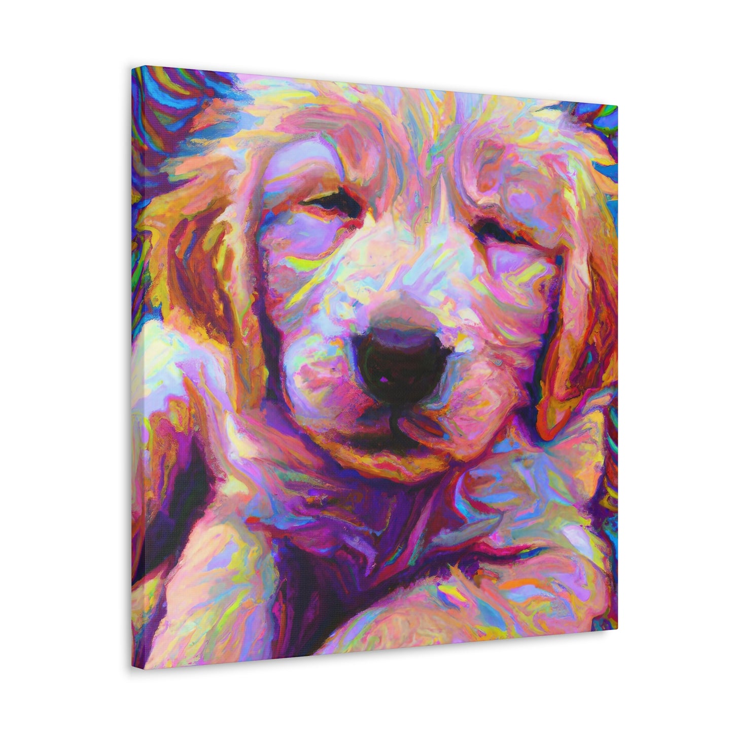 Titianus DeAristocratia - Golden Retriever Puppy - Canvas