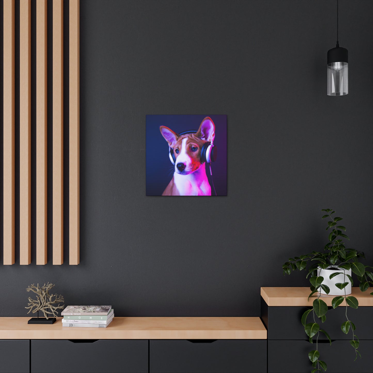 Dalia Ching-Nur - Basenji - Canvas