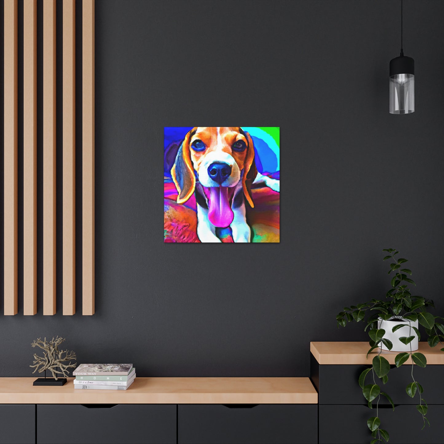 Leonarda d'Ascoli - Beagle Puppy - Canvas