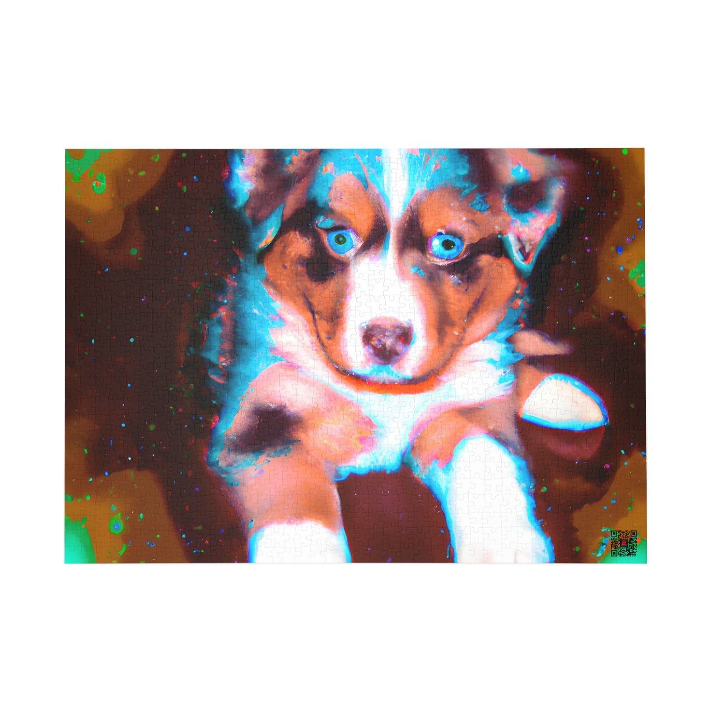 Chantal LeCrayon - Australian Shepherd Puppy - Puzzle