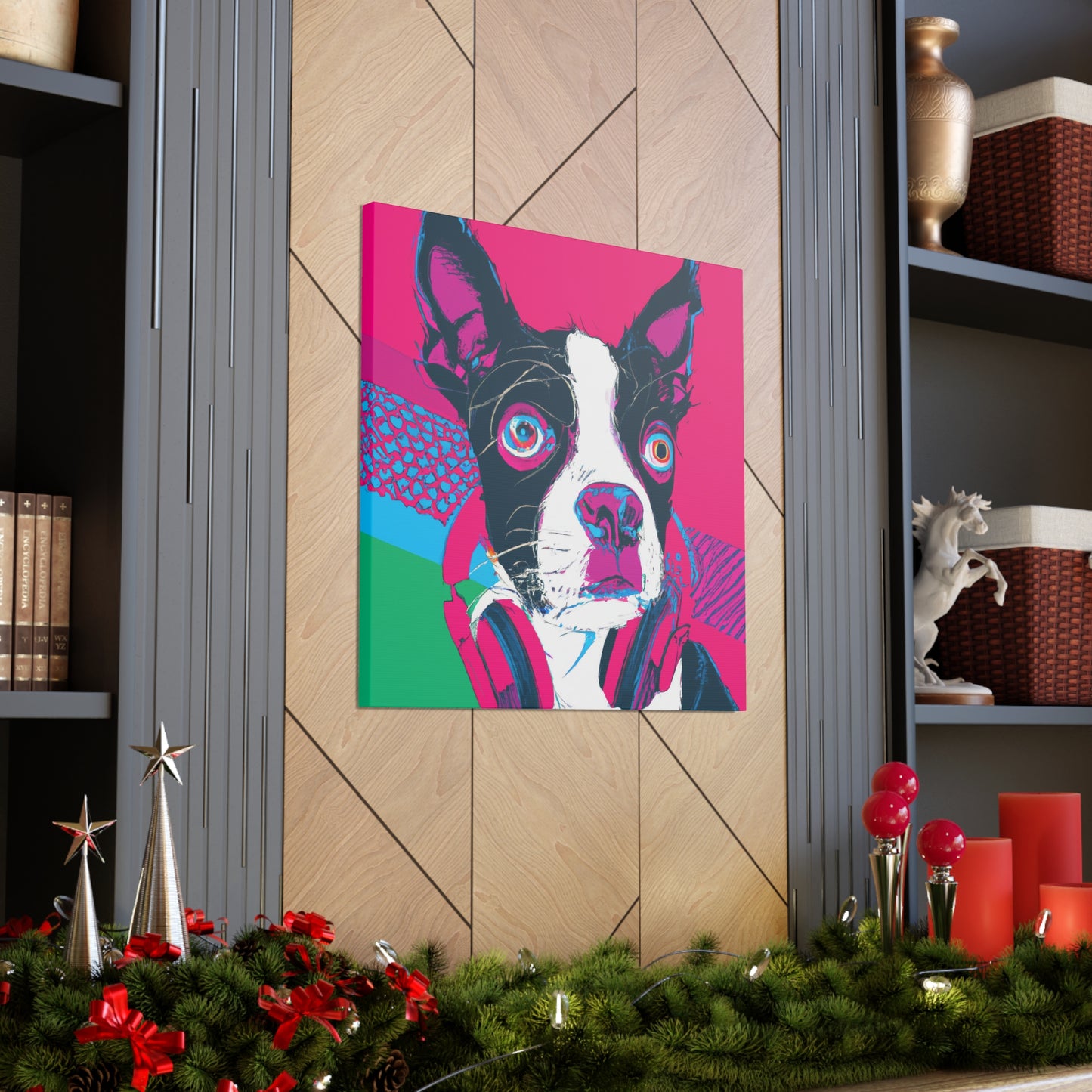 Victorius St.Johnstone - Boston Terrier - Canvas
