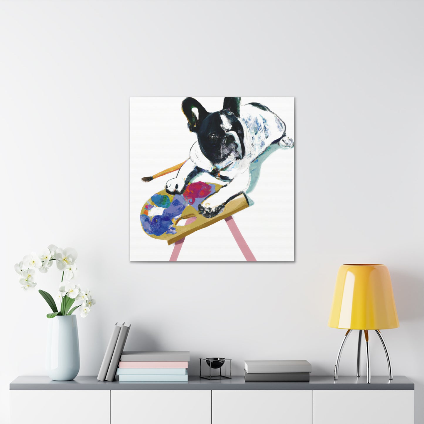 Princess Rosabelle Devereaux (French Bulldog) - Canvas