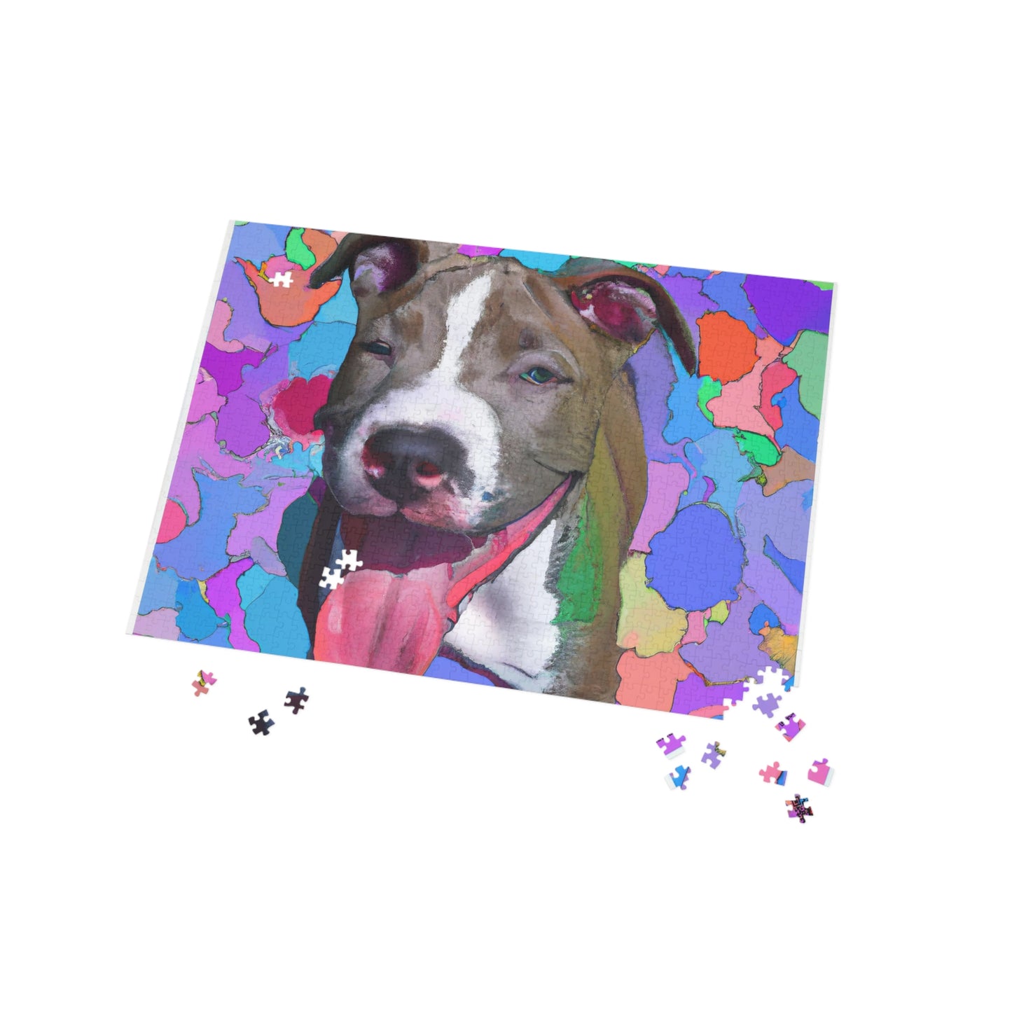 Antoinette de la Couronne - Pitbull Puppy - Puzzle