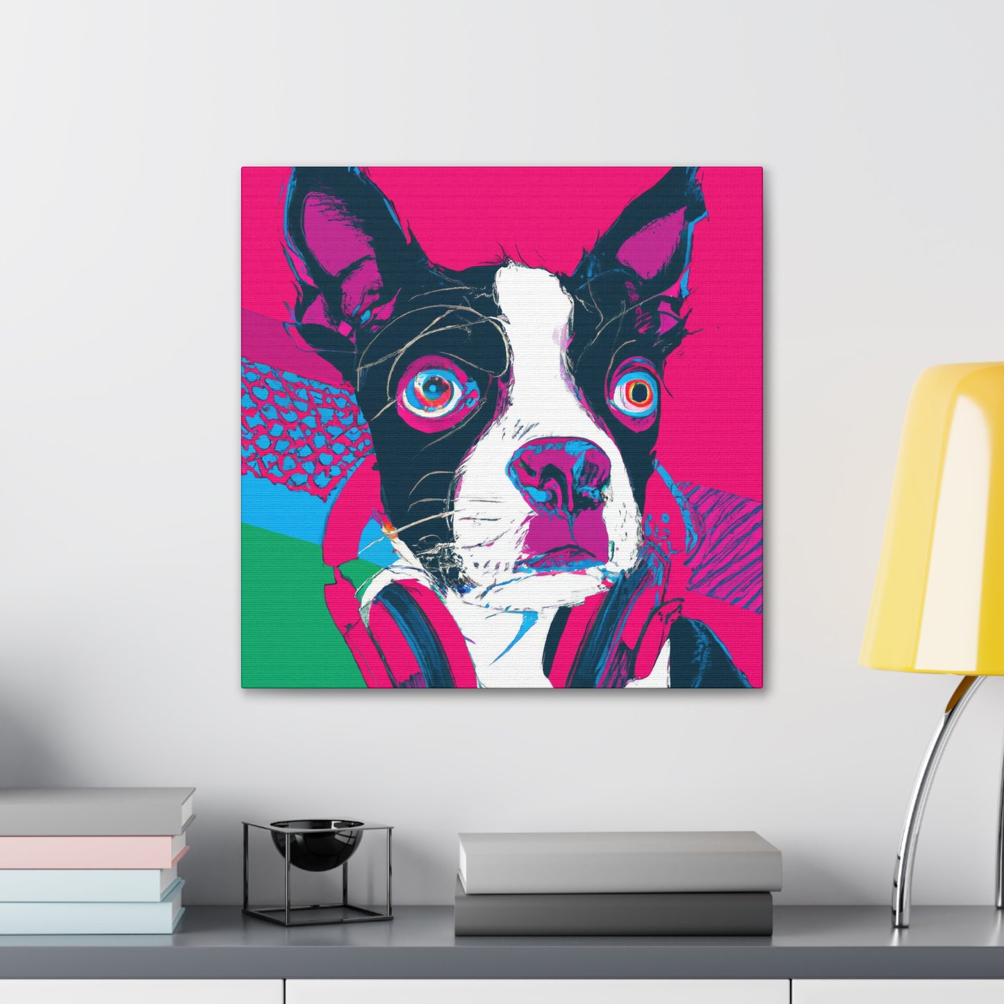 Victorius St.Johnstone - Boston Terrier - Canvas