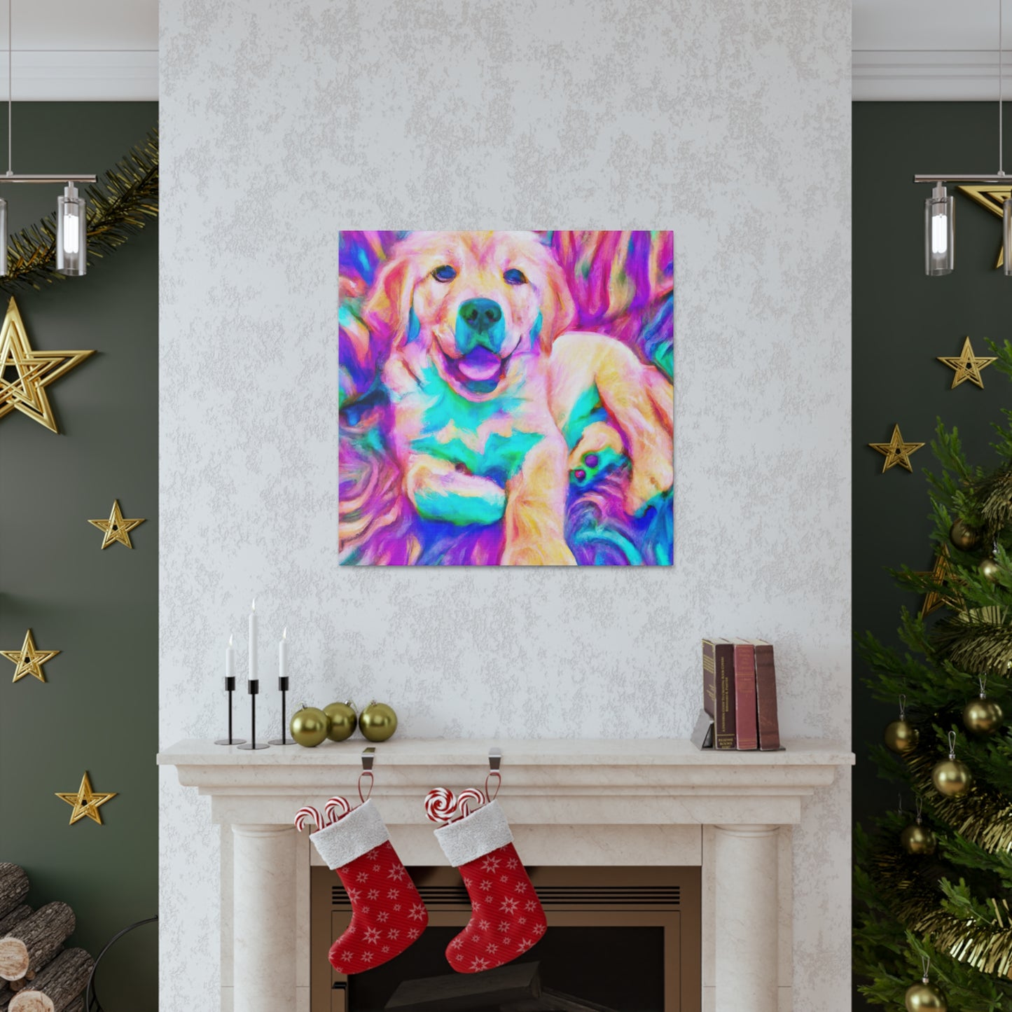 Countess Arabella of Lutwyche - Golden Retriever Puppy - Canvas