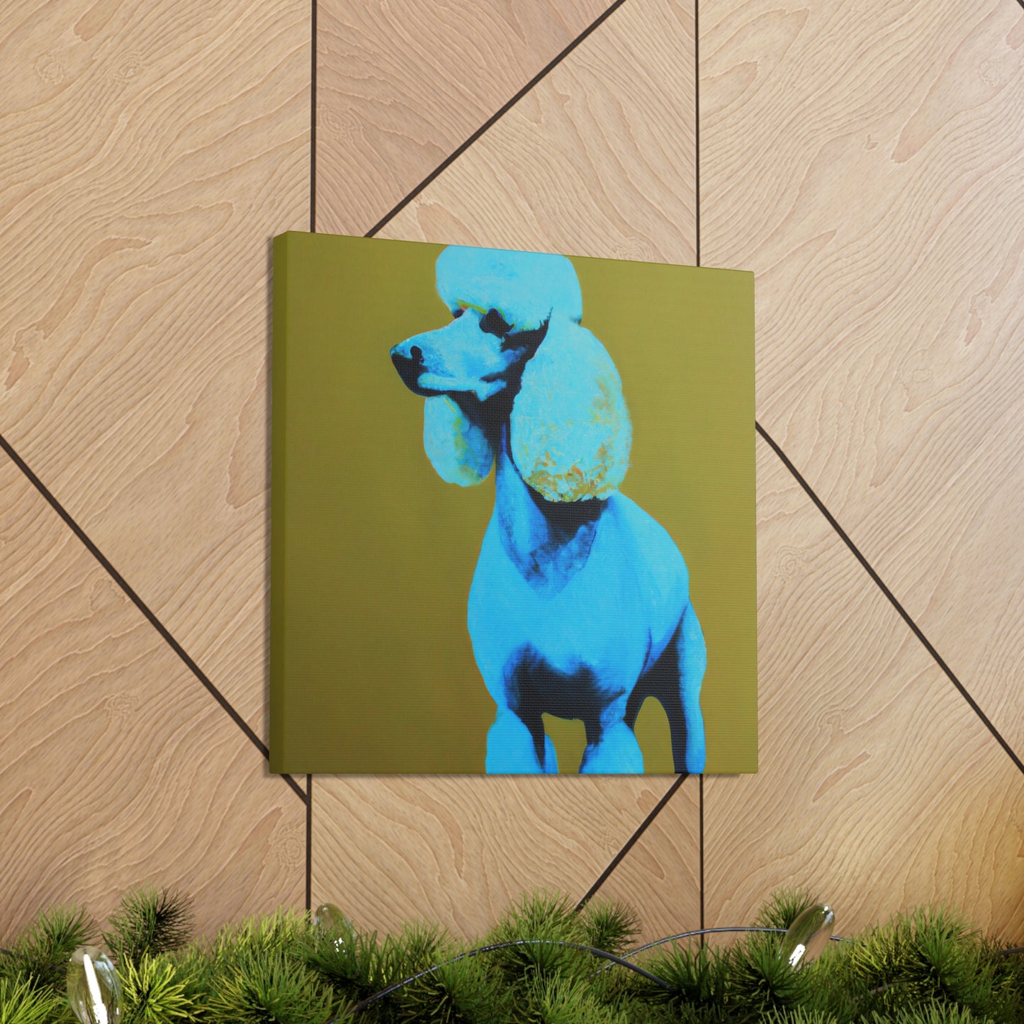 Rikart the Magnificent - Poodle - Canvas