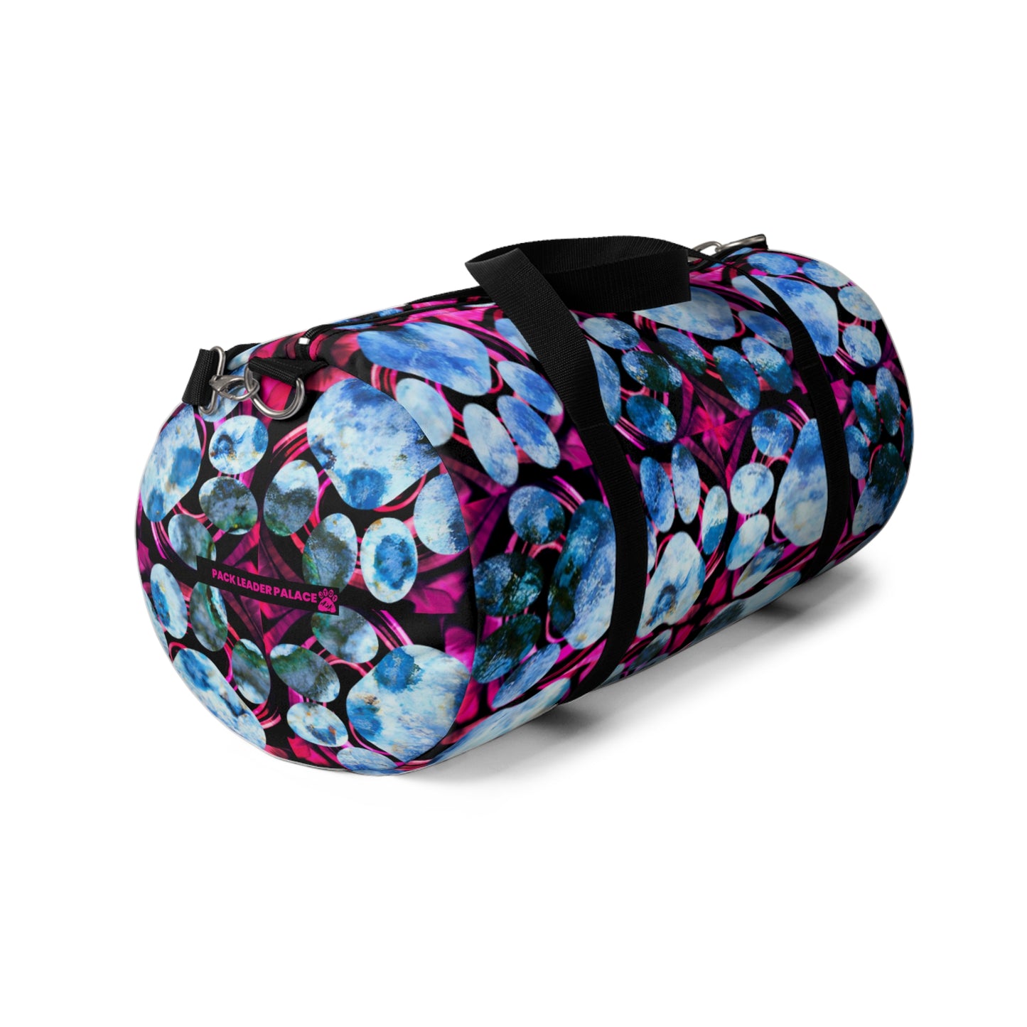 Riviera Rebelle by Carolette. - Paw Print - Duffel Bag