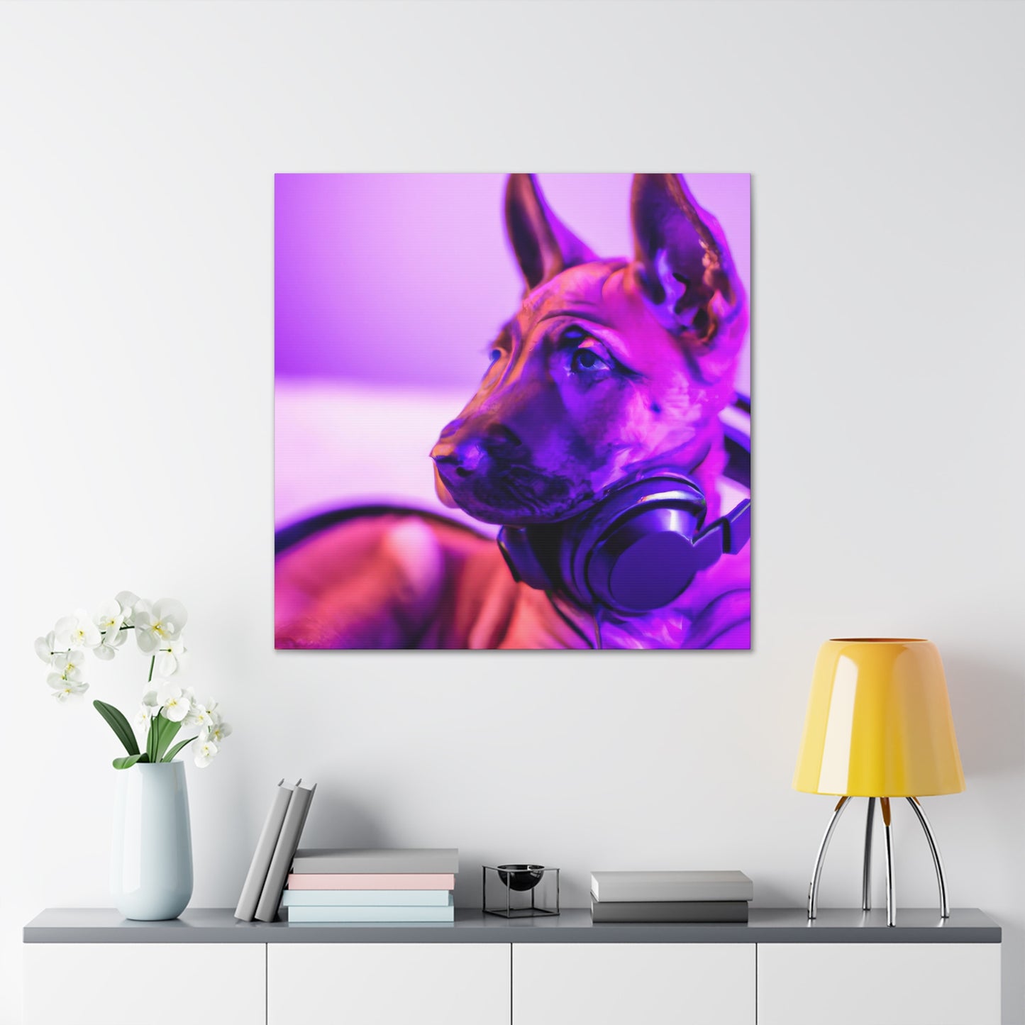 Archduke Madeline of Belgium - Belgian Malinois - Canvas