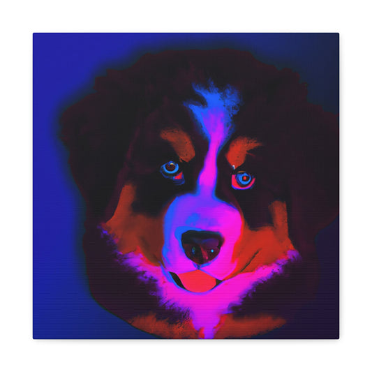 Countess Amelie von Baselheim - Bernese Mountain Dog - Canvas