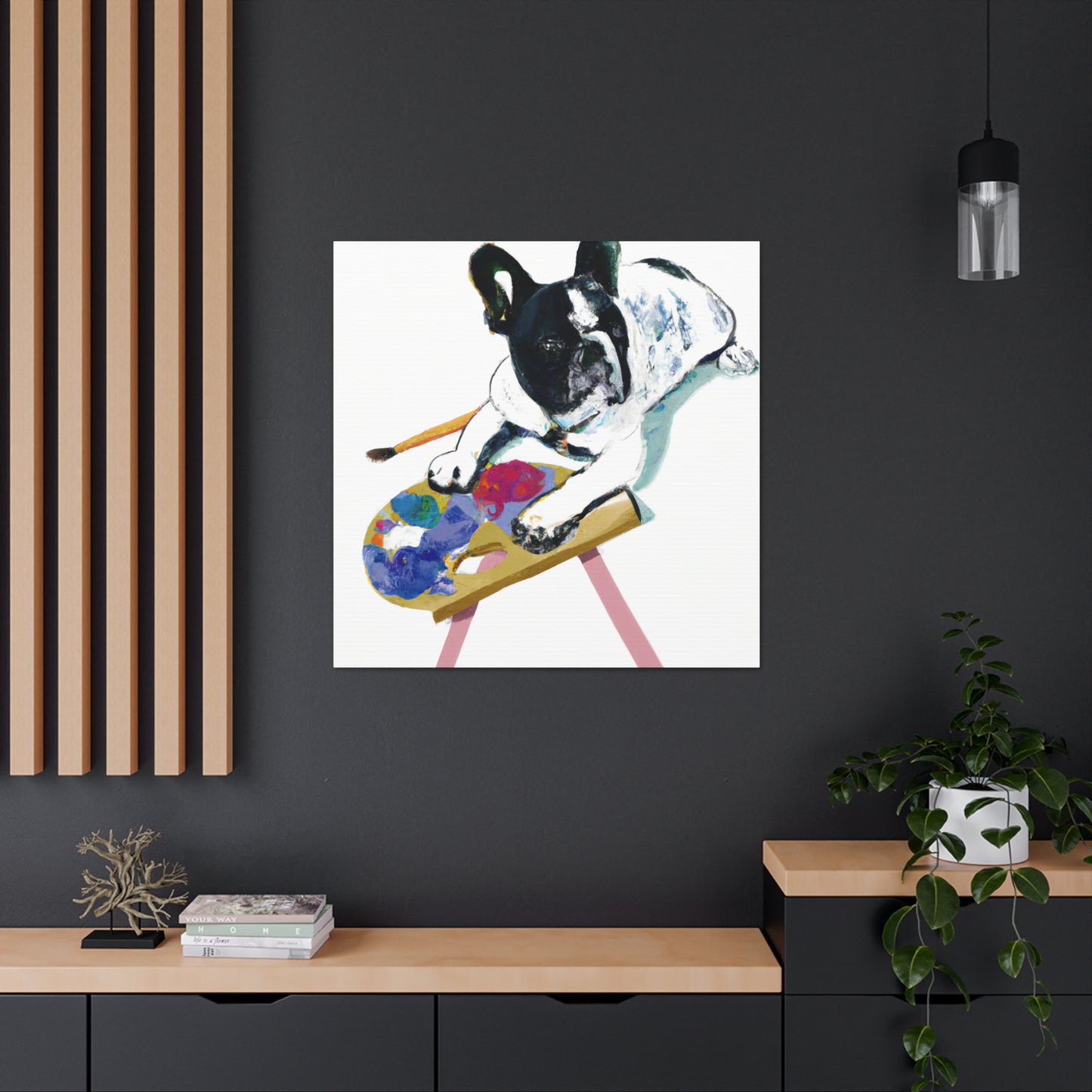 Princess Rosabelle Devereaux (French Bulldog) - Canvas