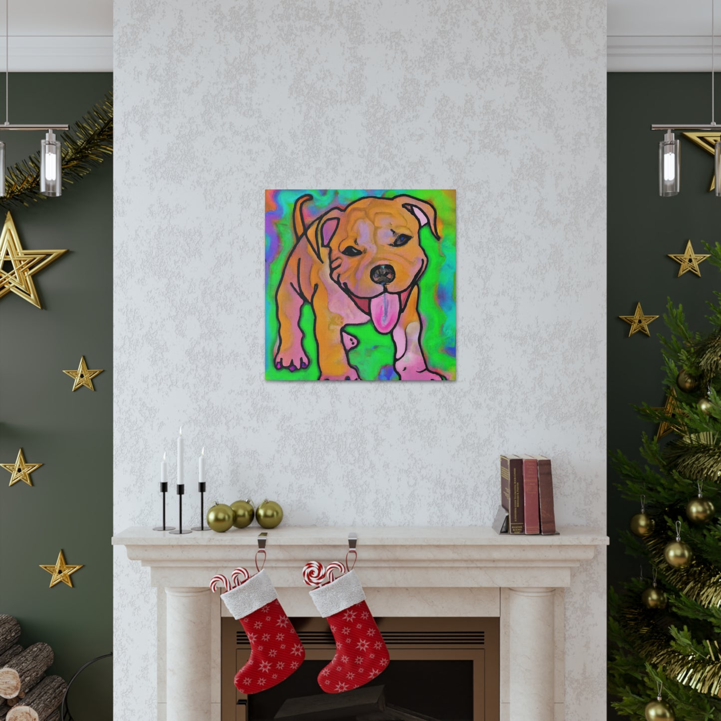 Aristonte Royaltye - Pitbull Puppy - Canvas